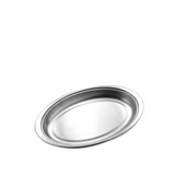Stainless Steel Oval Vegetable Dish 25cm