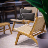 Woodley Rope Lounge Chair