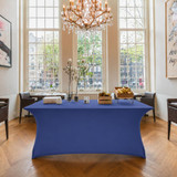 Spandex for 6ft Trestle Table Royal Blue