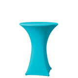 Spandex Turquoise Pod Table Cover