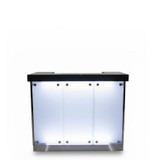 Bash Bar Unit with Shelves, illuminated