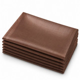 Silk Taffeta Napkin Cappuccino 20in x 20in