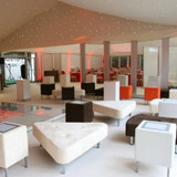 Triangle Ottoman Cream