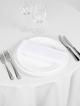 Hemstitched Linen Napkin White 20in x 20in