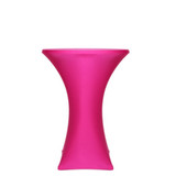 Spandex Pink Pod Table Cover
