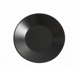 Black Round Plate 11in