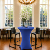 Spandex Royal Blue Pod Table Cover