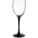 Black Stem Wine Glass 8oz (Case Size 10)