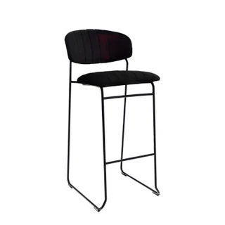 Teddy Black Bar Stool available to hire