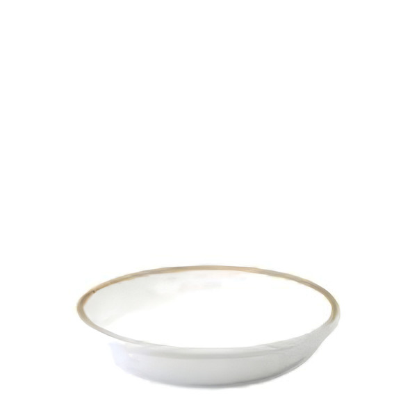 Silver Rim Butter Dish 10cm (Pack Size 1)