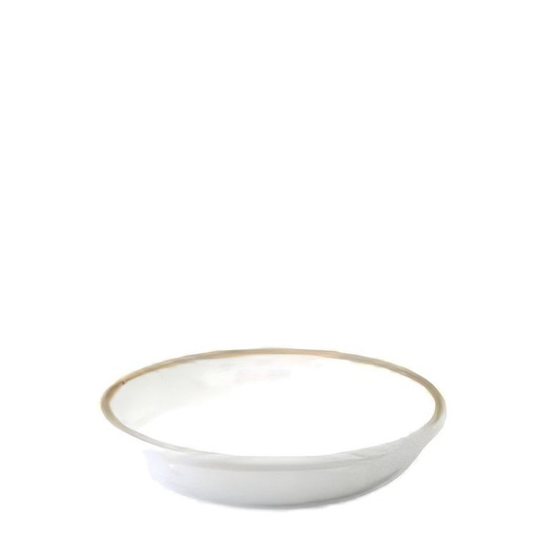 Silver Rim Butter Dish 10cm (Pack Size 1)