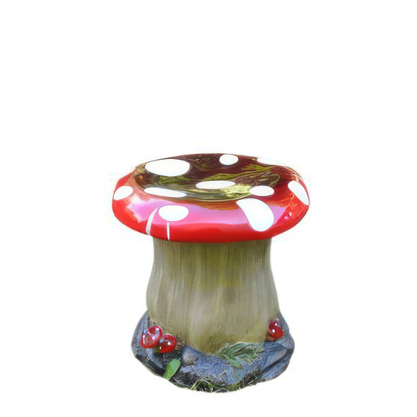 Toadstool Red and White
