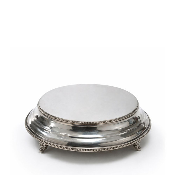 Silver Round Cake Stand 41cm