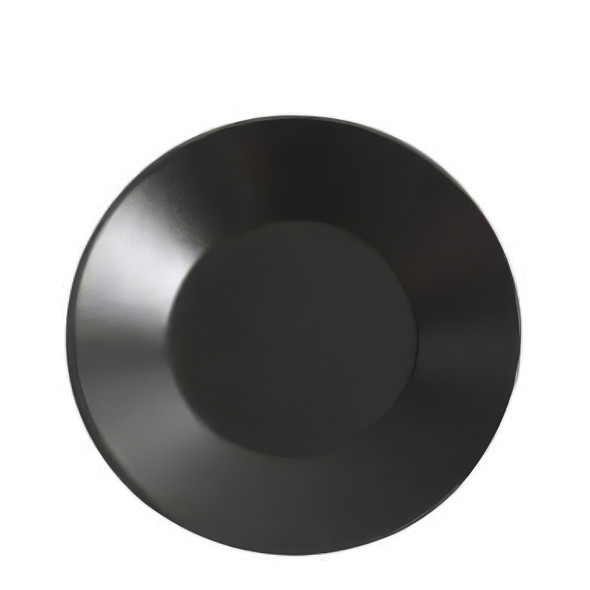 Black Soup Plate 23cm (Pack Size 10)