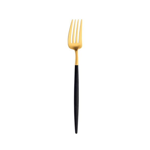 Goa Black & Gold Dinner Fork (Case Size 1)