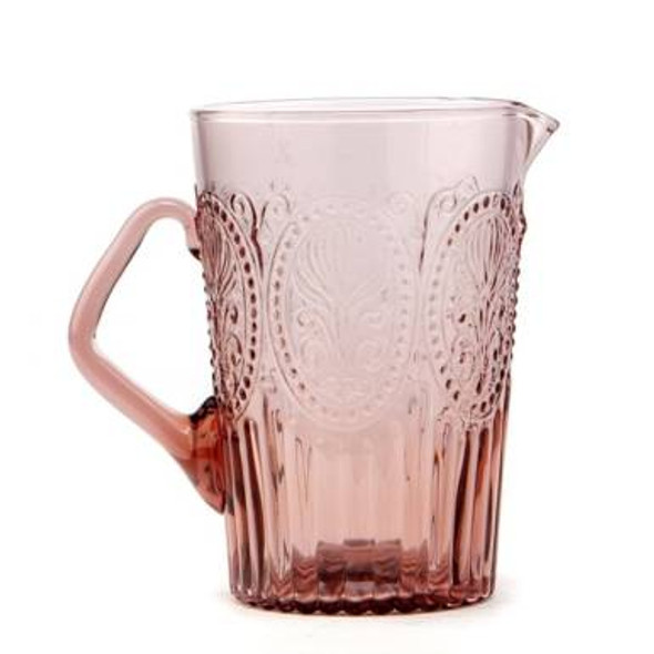 Fleur De Lys Pitcher Powder Pink 1L (Case Size 1)