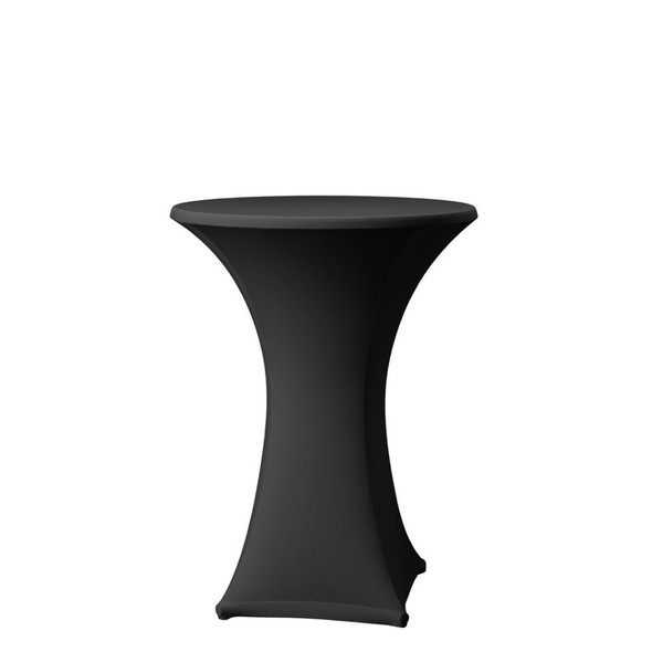 Spandex Black Pod Table Cover