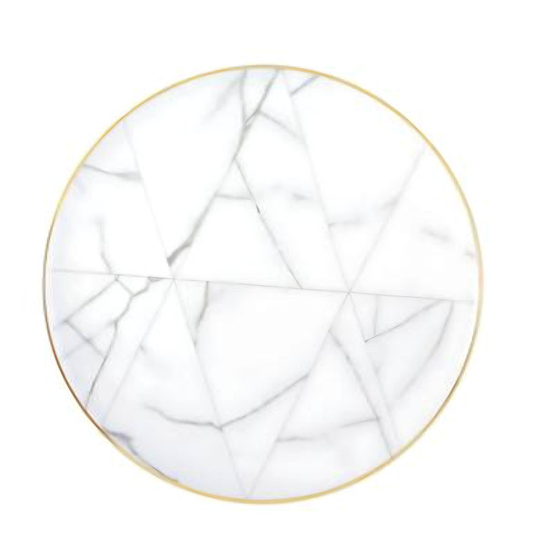 Carrara Marble Dinner Plate 28cm (Case size 1)