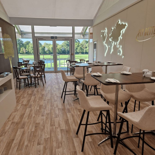 Pod Table Walnut Square