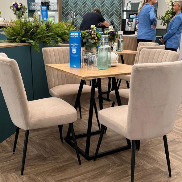 Aria Mink Dining Chair