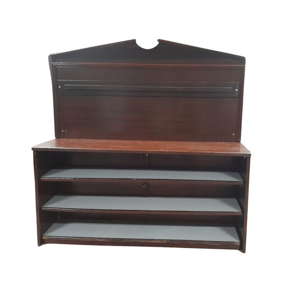 Mahogany Back Bar Unit
