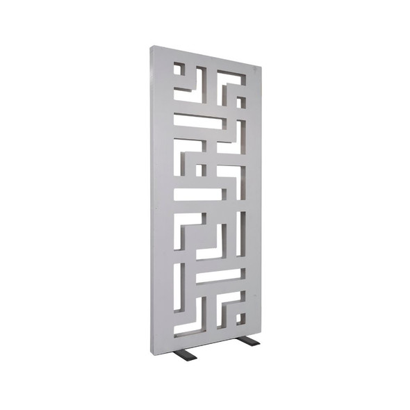 Japanese White Room Divider 106cm X 45cm X 243cm