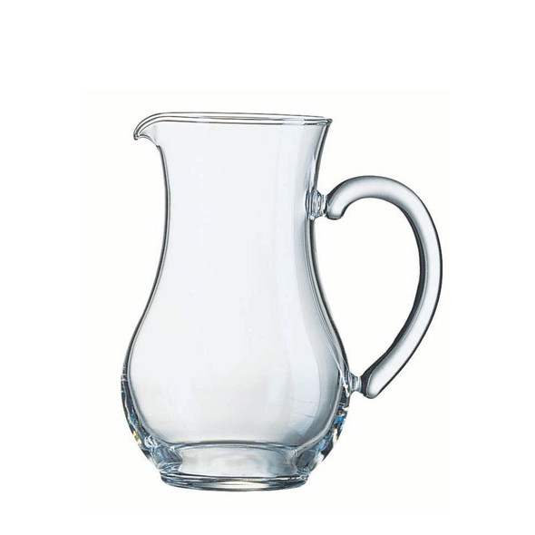 Plain Glass Water Jug 1.3L