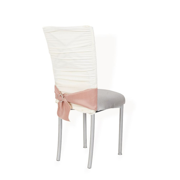 Chloe Brooch & Blush Pink Belt for Chameleon Chair