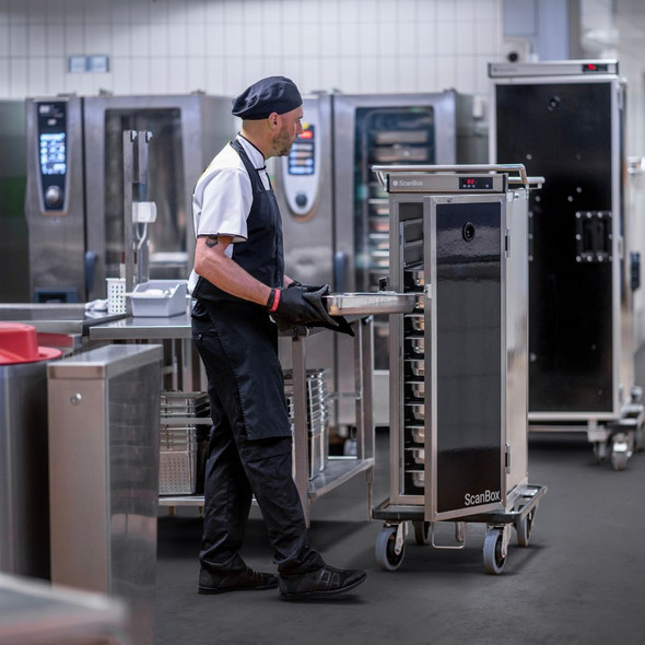 Heated Banqueting Trolley Hire – ScanBox Ergo Line 12 Grid