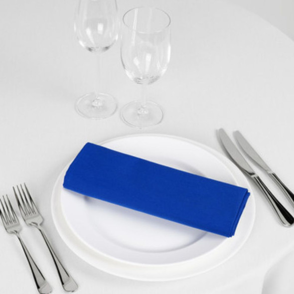 Signature Linen Napkin Royal Blue 20in x 20in