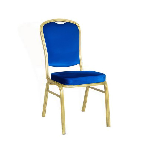Padded Banquet Chair Blue