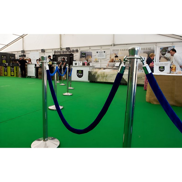 Blue Velvet Rope 1.5m