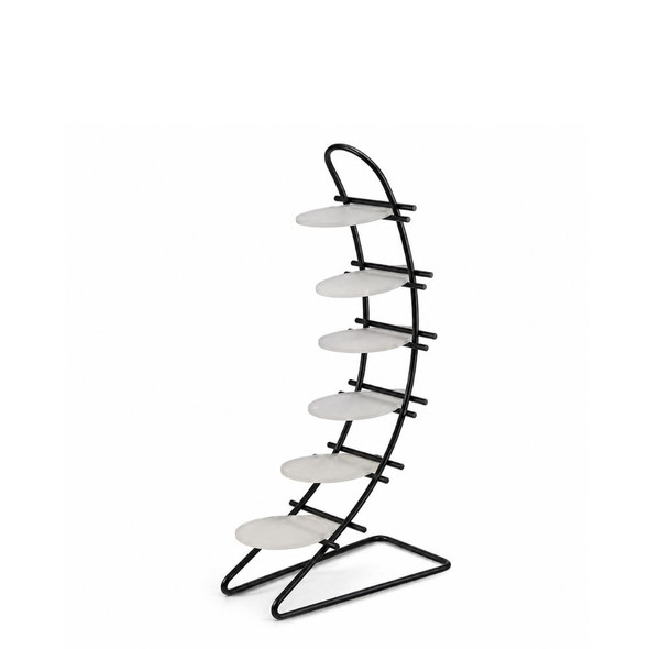 Black Petite Four Stand