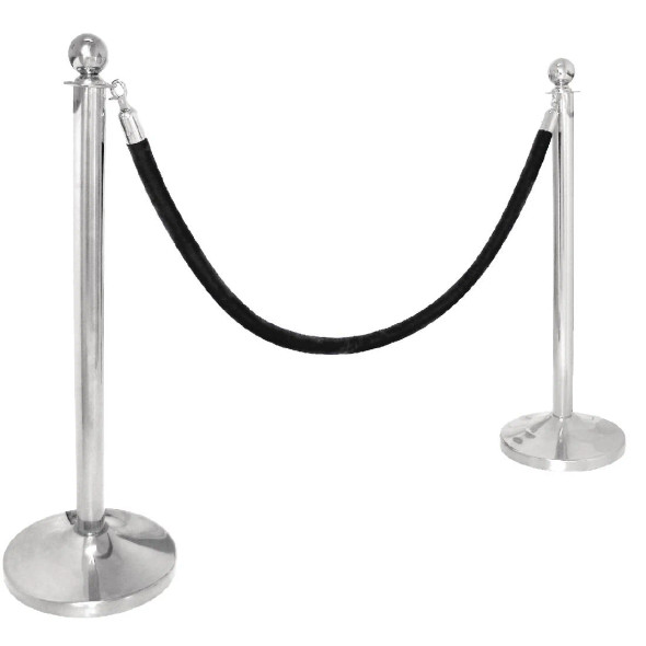 Chrome Stanchion Pillar
