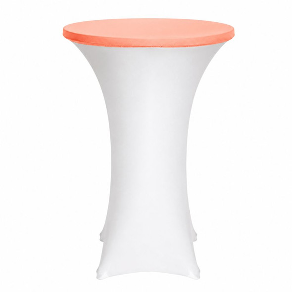 Spandex Pod Table Topper Orange