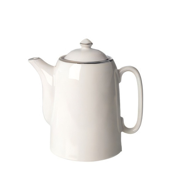 Silver Rim Coffee Pot 95cl (Pack Size 1)