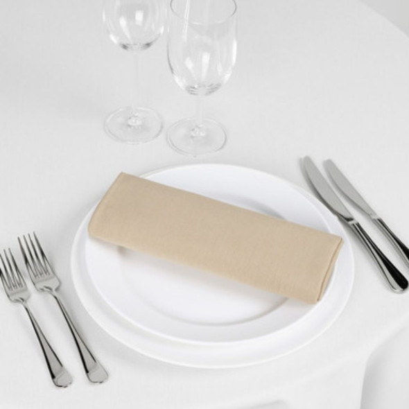 Signature Linen Napkin Biscuit 20in x 20in