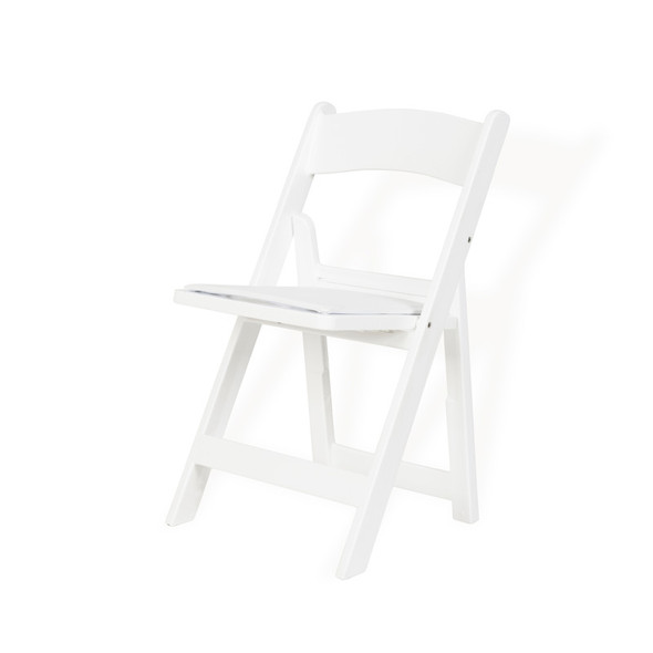 Folding White Chair