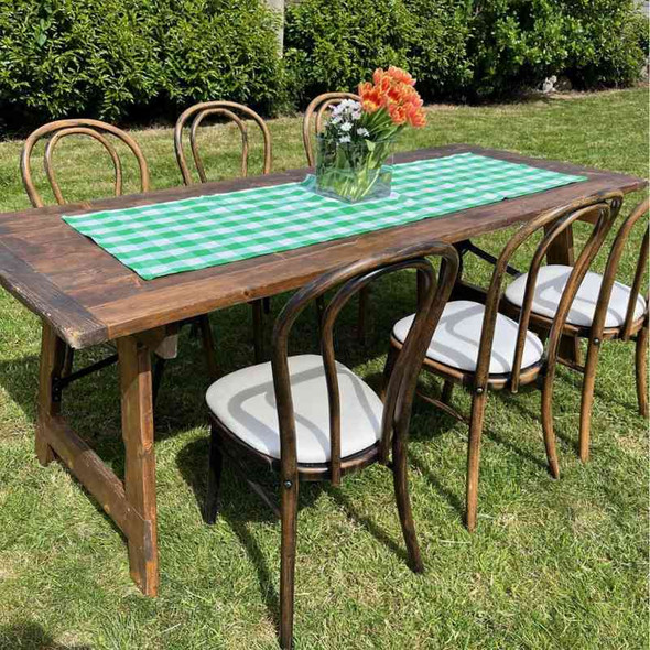 Rustic Oak Table (6.6ft x 33in)