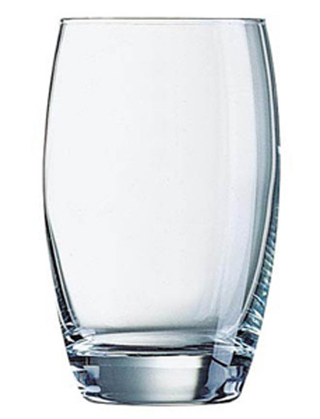 Clear Salto Glass 12oz (Case Size 25)