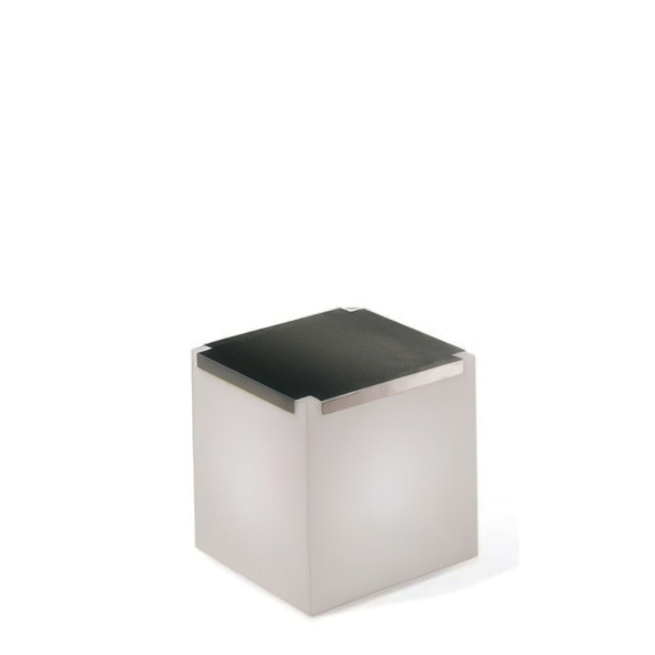 Cube Illuminated with Silver Top