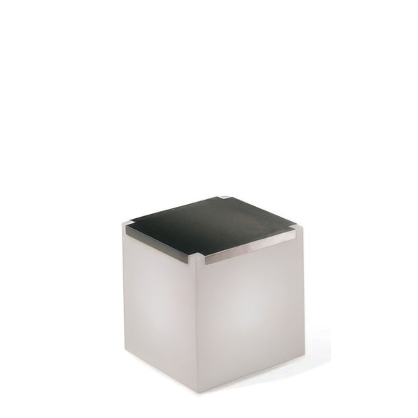 Cube Illuminated with Silver Top