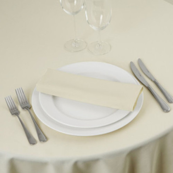 Linen Napkin Butter Ivory 20in x 20in
