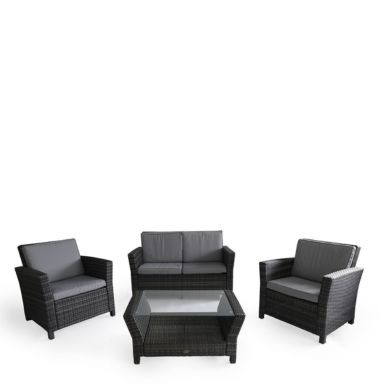Rattan Outdoor 4 Seater Set