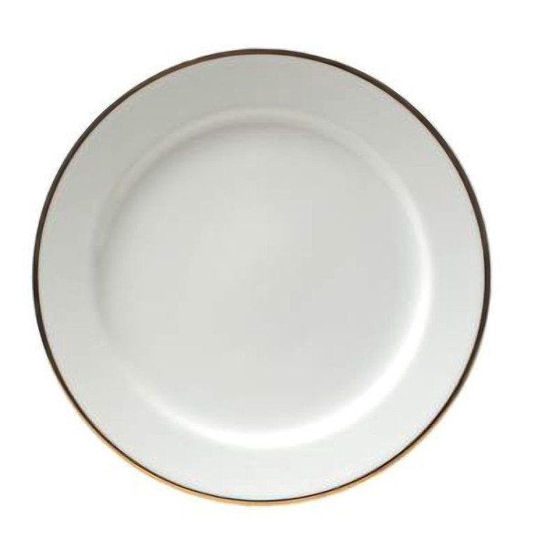 Gold Rim Dinner Plate 30cm (Pack Size 10)