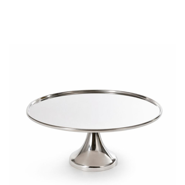 Silver Footed Round Cake Stand 41cm
