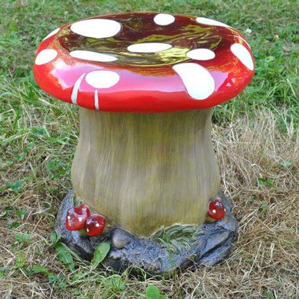 Toadstool Red and White