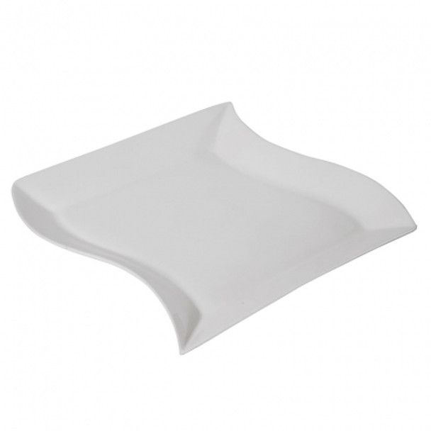Curved Mini Dish White 5in x 3in (Pack Size 1)