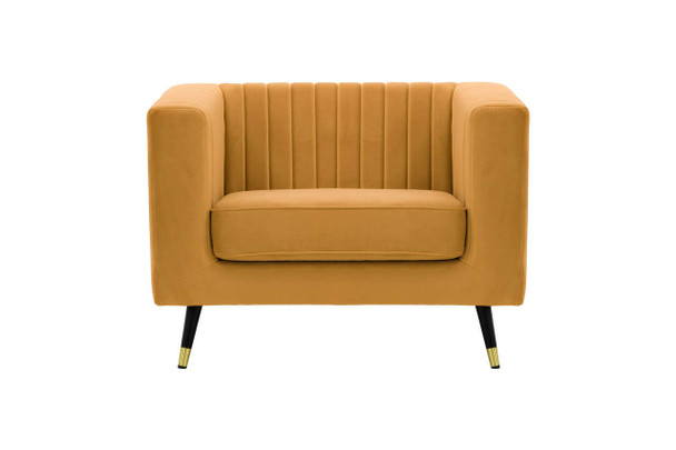 Capri Armchair Mustard