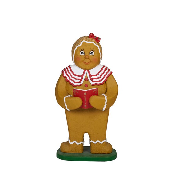 Gingerbread Girl with Book